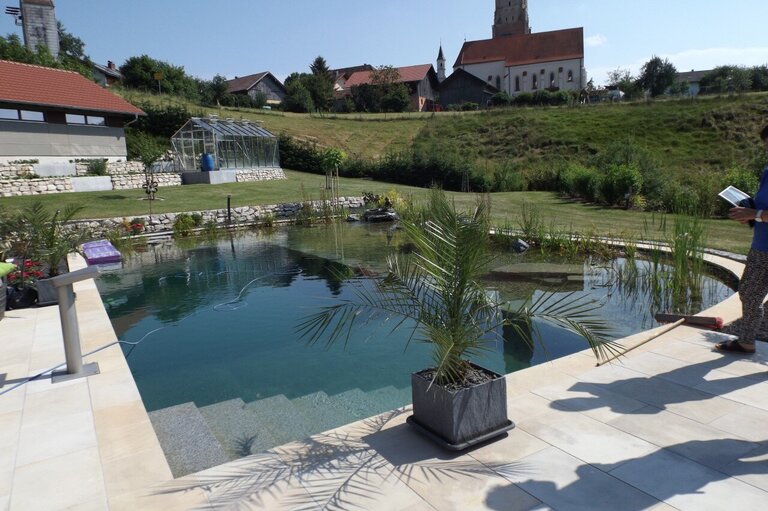 Wasser im Garten